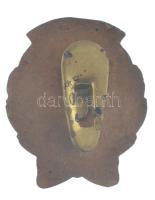 1956-1961. "MKOE (Magyar Kutyatenyésztők Országos Egyesülete)" zománcozott bronz gomblyukj...