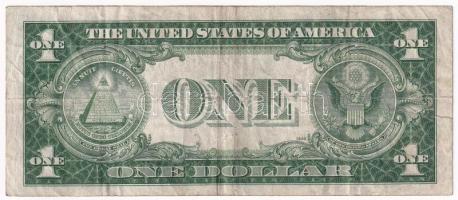 Amerikai Egyesült Államok 1935. 1$ "D 8999908 D" Silver Certificate - kisméretű", kék...