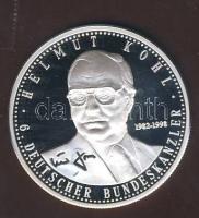 Németország DN "Kancellárok - Helmut Kohl" Ag emlékérem 20g T:PP