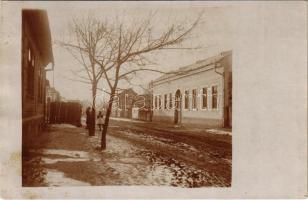 1917 Máramarossziget, Sighetu Marmatiei; utca / street. photo