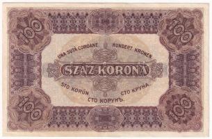 1920. 100K "A 024 101428" "Orell Füssli Zürich" T:II- Adamo K29