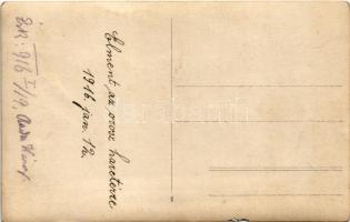 1916 Magyar katona mielőtt elment az orosz harctérre / WWI K.u.k. Hungarian military, soldier before...