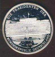 Németország 1994. "Szövetségi Elnökök - Roman Herzog" Ag emlékérem 20g T:PP Tanúsítvánnyal...
