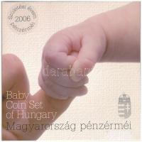 2006. 1Ft-100Ft (7xklf) + Emlékérem Baby Coin Set - Magyarország pénzérméi születésem évében forgalmi sor karton dísztokban T:UNC