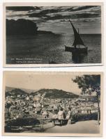 5 db vegyes bolgár város képeslap / 5 mixed Bulgarian town-view postcards