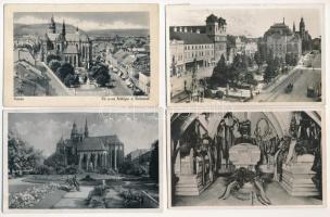 Kassa, Kosice; - 8 db régi képeslap / 8 pre-1945 postcards