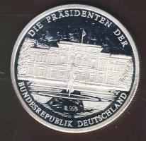 Németország 1994. "Szövetségi Elnökök - Johannes Rau" Ag emlékérem 20g T:PP Tanúsítvánnyal...