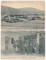 8 db RÉGI külföldi város képeslap / 8 pre-1945 European town-view postcards
