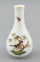 Herendi Rotschild mintás váza kézzel festett, jelzett, hibátlan. 16 cm