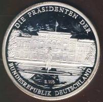 Németország 1994. "Szövetségi Elnökök - Gustav Heinemann" Ag emlékérem 20g T:PP Tanúsítván...