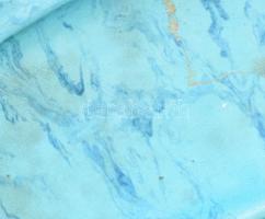 Zsolnay labrador alapmázas oroszlános asztali figurális dísztál, jelzett, formába nyomott Zsolnay pe...