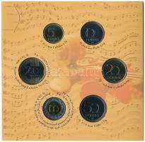 2009. 5Ft-200Ft "Haydn" (6xklf) forgalmi sor + "Joseph Haydn" Ag emlékérem (12g/...