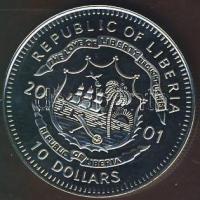 Libéria 2004. 10$ "Szabadság pillanatai-Spanyol polgárháború" multicolor T:PP