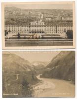19 db RÉGI osztrák város képeslap / 19 pre-1945 Austrian town-view postcards