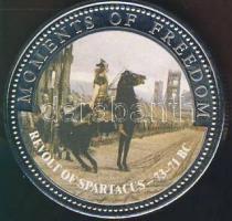 Libéria 2004. 10$ "Szabadság pillanatai-Spartacus felkelése" multicolor T:PP