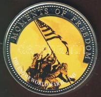 Libéria 2004. 10$ "Szabadság pillanatai-II. világháború vége" multicolor T:PP