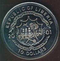 Libéria 2004. 10$ "Szabadság pillanatai-II. világháború vége" multicolor T:PP