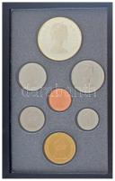 Kanada 1989. 1c-1$ (7xklf) forgalmi sor eredeti üvegezett tokban, tájékoztatóval, díszdobozban T:PP ...