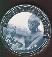 Libéria 2004. 10$ "Szabadság pillanatai-Gandhi élete" multicolor T:PP