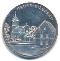 Németország DN "Gross-Bieberau im Odenwald" Ag emlékérem (19,85g/0.986/35mm) T:XF (PP)
Ge...