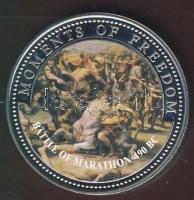 Libéria 2004. 10$ "Szabadság pillanatai-Maratoni csata" multicolor T:PP