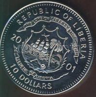 Libéria 2004. 10$ "Szabadság pillanatai-Maratoni csata" multicolor T:PP