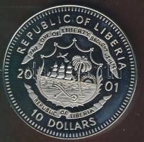 Libéria 2004. 10$ "Szabadság pillanatai-Holokauszt vége" multicolor T:PP