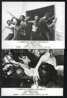 cca 1971 ,,A vizsgálat lezárult, felejtse el!" című olasz film jelenetei és szereplői, 11 db vi...