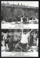 cca 1971 ,,A vizsgálat lezárult, felejtse el!" című olasz film jelenetei és szereplői, 11 db vi...