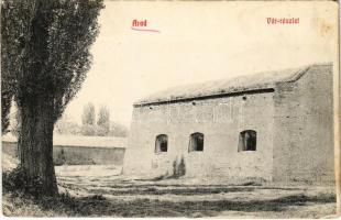 1908 Arad, vár részlet. Kerpel Izsó kiadása / castle (EK)