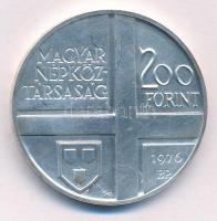 1976. 200Ft Ag "Festők I. - Szinyei Merse Pál" T:BU kis ph. patina Adamo EM51