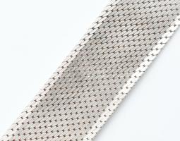 Ezüst (Ag) 0,925 kígyó mintás nyakék és karreif. Jelzett, össz 110 g