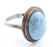 14K arany (Au) gyűrű opállal, jelzett, br 2,4g m: 54