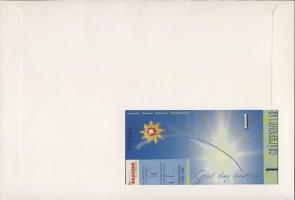 Svájc 1996. 1 Grächendollar dekoratív, nagyalakú bélyeges, bankjegyes borítékon T:I