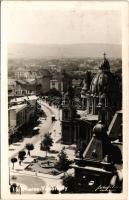 1940 Marosvásárhely, Targu Mures; Izsák, Székely és Réti üzlete / street, shops