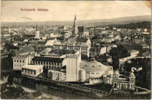 1913 Kolozsvár, Cluj; színház. Fuhrmann Miklós kiadása / theatre (EB)