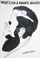 Whats on mans mind Freud plakát 70x90 cm