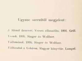 Ignotus: Olvasás közben. Jegyzetek és megjegyzések. Bp., 1906., Franklin, 383 p. Első kiadás. Korabe...