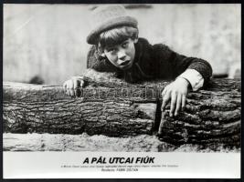 cca 1969 ,,Pál utcai fiúk" című magyar - amerikai film jelenetei és szereplői, 7 db vintage pro...