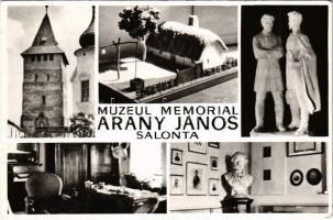 1964 Nagyszalonta, Salonta; Arany János emlék múzeum, belső / Muzeul Memorial Arany János / museum interior (EK)