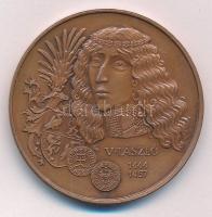 Fritz Mihály (1947-) 1994. "MÉE Székesfehérvár 1994, I. Ulászló / V. László" bronz emlékér...