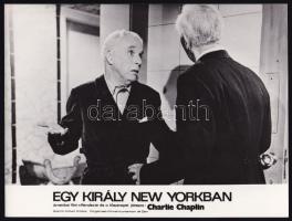 Charlie Chaplin (1889-1977) színész és rendező három filmjének egy-egy jelenete, 3 db vintage produk...