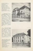 Breznay Imre - Karczos Béla: Egri képeskönyv. Eger, 1937, Egri Nyomda Rt., 126+(1) p. Szövegközi fek...
