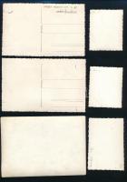 cca 1938-39 össz. 15 db fénykép Halasi Sándor repülő főhadnagy, a Délolaszországi Repülő Tanfolyam (...