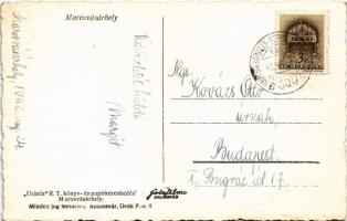 1942 Marosvásárhely, Targu Mures; Városház, Kultúrpalota, étterem / town hall, cultural palace, rest...