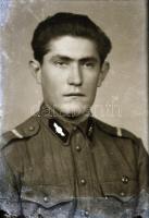 cca 1943 és cca 1955 között készült felvételek katonákról, a kiskunfélegyházi Marika-fotóműterem hag...