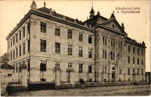 Kézdivásárhely, Targu Secuiesc; Római katolikus főgimnázium. Turóczi István kiadása / Catholic grammar school (EK)