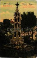 Gyulafehérvár, Karlsburg, Alba Iulia; Statua Cetate / Szobor a várban / Monument in der Festung / monument in the castle (EM)