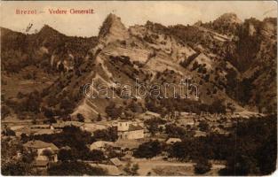 1910 Brezoi, Brezoiu (Valcea); Vedere Generala (EM)