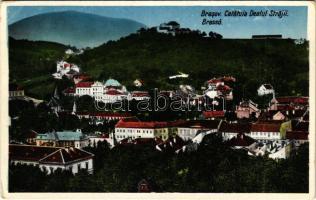 1928 Brassó, Kronstadt, Brasov; Cetatuia Dealul Strajii / Fellegvár / general view (EK)